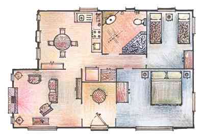 Adelaide Hills Country Cottages - Gum Tree Cottage - Accommodation 4U 5