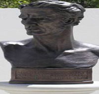 Adam Lindsay Gordon Bronze Bust - Accommodation 4U