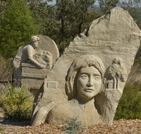 Heritage Sculptures at Pensioners Hill Lookout - Accommodation 4U