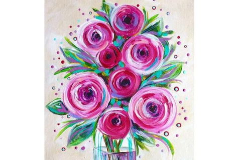 Pink Roses - 65 Northbourne 7.30-9.30pm - Accommodation 4U 0