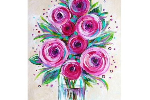 Pink Roses - 65 Northbourne 7.30-9.30pm - Accommodation 4U 0