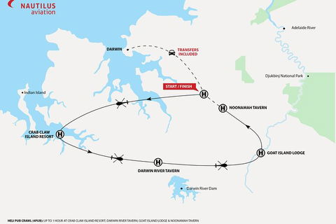 Heli Pub Crawl â€“ 4 Pubs - Accommodation 4U 4