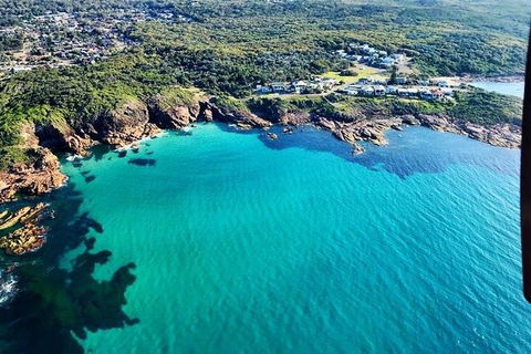 40-45 Minute Port Stephens And Stockton Beach Helicopter Flight - For 2 - Accommodation 4U 0