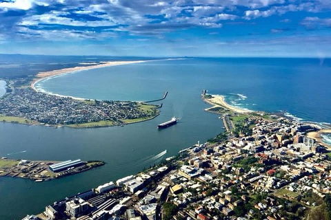 40-45 Minute Port Stephens And Stockton Beach Helicopter Flight - For 2 - Accommodation 4U 1
