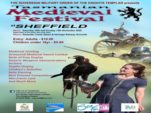 Sheffield Tasmania Medieval Festival 2020 - Accommodation 4U 0