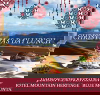 Christmas Day Lunch Hotel Mountain Heritage - Accommodation 4U