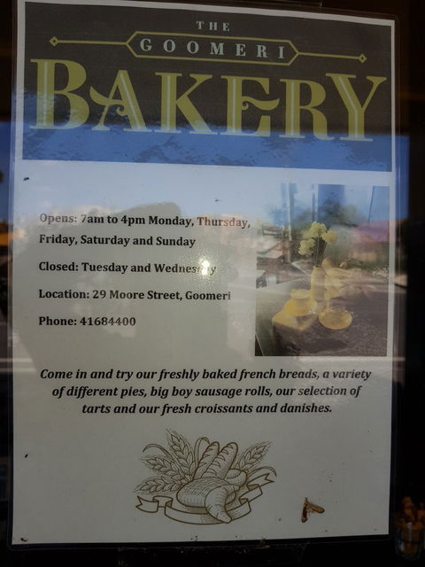 The Goomeri Bakery - Accommodation 4U 4