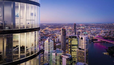 Arise Brisbane Skytower - Accommodation 4U 1