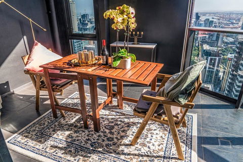 R&K Luxury Apartment Fantastic Skyline View CBD Parking&Free Tram Heart Of Melbourne - Accommodation 4U 1