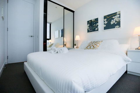 26, Bleu Intense@2Bd2Bth Lv43, Free Tram, MelCentral - Accommodation 4U 3