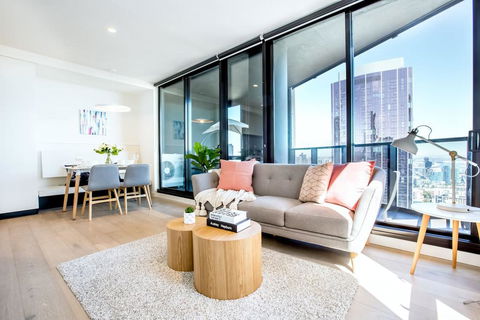 33, Cotton Cloud, LVL48@2BR2BTH Apt, Mel Cen, Freetram - Accommodation 4U 0