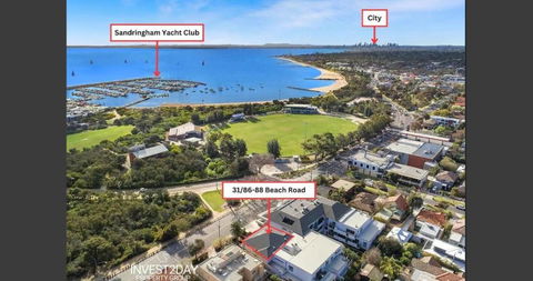 Luxury Beachfront Apartment In Sandringham - Accommodation 4U 1