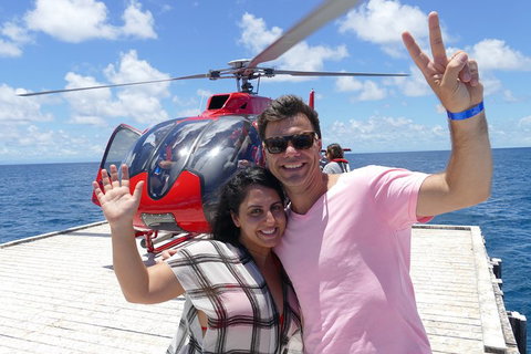 Full Day Reef Cruise Including 10 Minute Heli Scenic Flight: Get High Package - Accommodation 4U 0