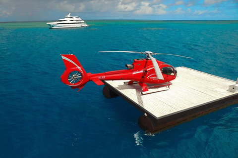 Great Barrier Reef Scenic Helicopter Tour And Cruise From Cairns - Accommodation 4U 5