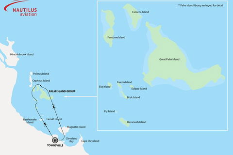 60-Minute Palm Island Scenic Helicopter Flight From Townsville - Accommodation 4U 4