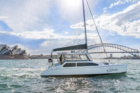 Vivid 90-Minute Sydney Harbour Catamaran Cruise With BYO Drinks - Accommodation 4U 0