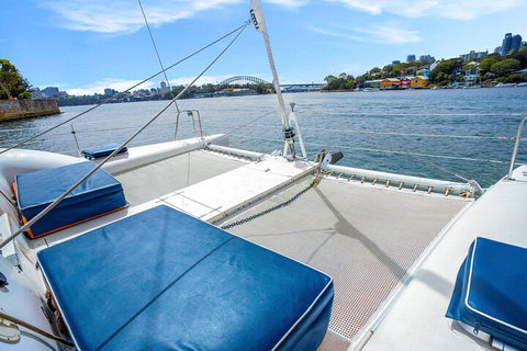 Vivid 90-Minute Sydney Harbour Catamaran Cruise With BYO Drinks - Accommodation 4U 1