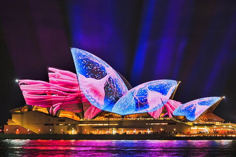 Vivid 90-Minute Sydney Harbour Catamaran Cruise With BYO Drinks - Accommodation 4U 4