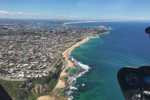 40-45 Minute Port Stephens And Stockton Beach Helicopter Flight - For 2 - Accommodation 4U 1