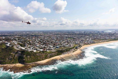 40-45 Minute Port Stephens And Stockton Beach Helicopter Flight - For 2 - Accommodation 4U 4