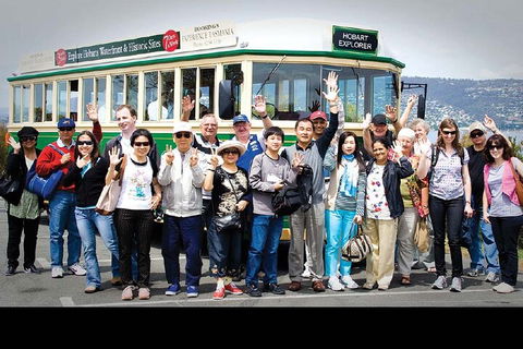 Hobart Half-Day Sightseeing Coach Tram Tour - Accommodation 4U 1